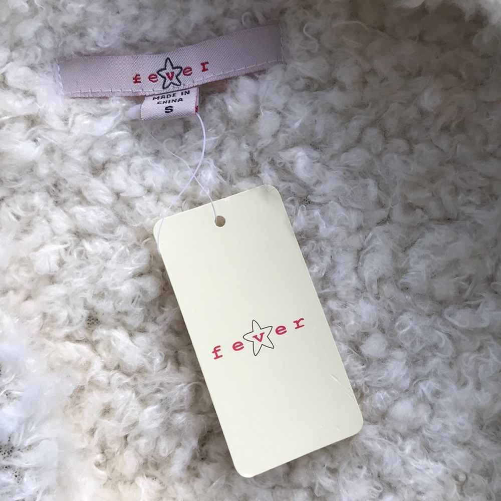 Faux Suede Vest with Furry Lining NWT - Picture 5 of 6